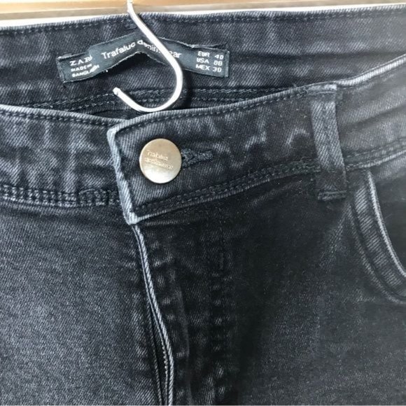 ZARA Trafaluc Denimwear Mid Rise Stretch Skinny Jeans Size 8 - Picture 8 of 10